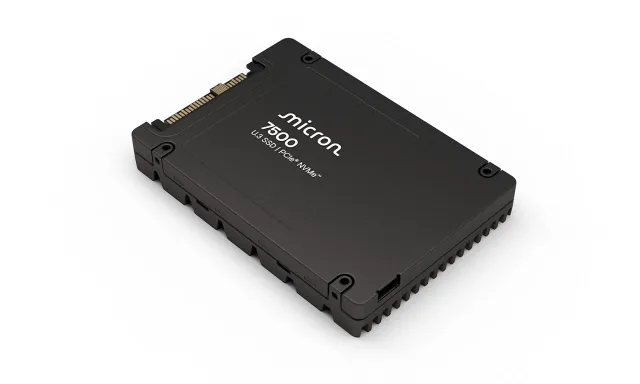 7500 MAX - SSD - Mixed Use - krypterat - 3.2 TB - inbyggd - 2.5" - U.3 PCIe 4.0 (NVMe) - FIPS 140-3 Level 2, 256 bitars AES, 3072-bit RSA, 208-