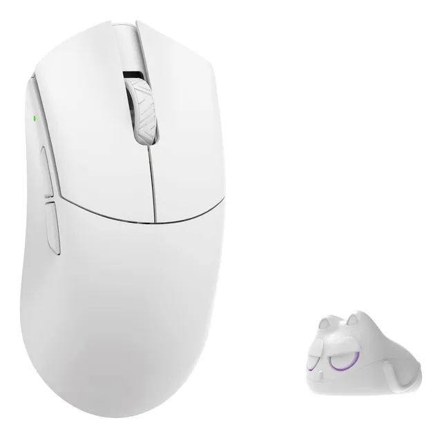 BEAST G Medium Wireless - Gamingmus - Optic - 5 knappar - Vit