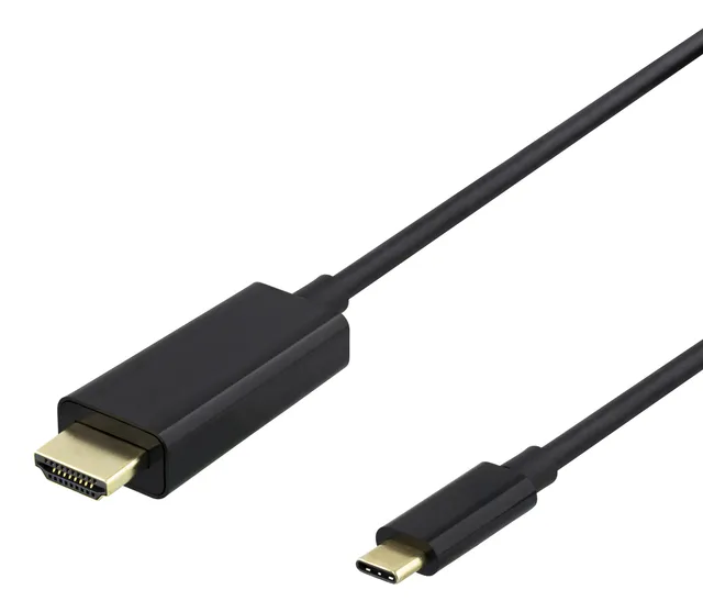 - Adapterkabel - 24 pin USB-C hane till HD