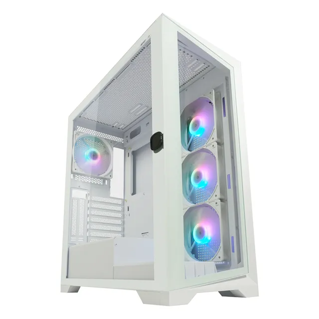 LC Gaming - tower - ATX - Chassi - Tower - Vit