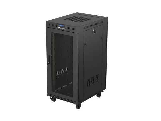 FF01 series - rack - 600 x 800 (flat pack) with mesh door LCD - 24U