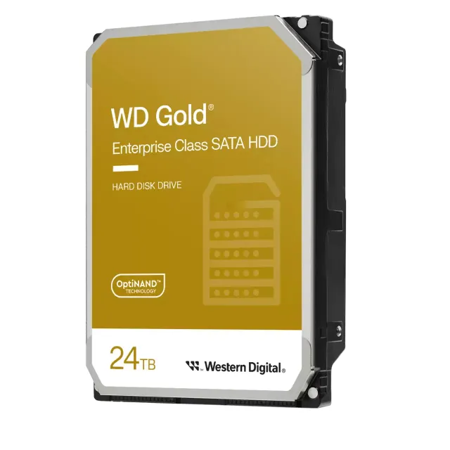 24 TB WD Gold Enterprise, 7200 rpm, 512 MB cache SATA3