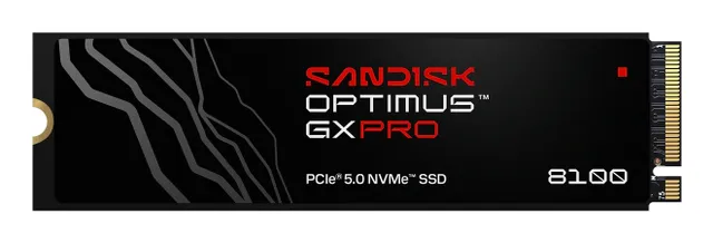 Optimus GX PRO 8100 SSD - 8TB - M.2 2280 - PCIe 5.0 - Utan värmespridare