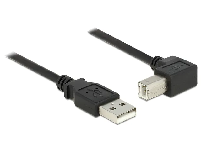 Kabel USB 2.0 Typ-A Stecker > USB 2.0 Typ-B Stecker gewinkelt 2