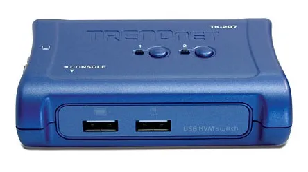 2-Port USB KVM-omkopplare / Kablar