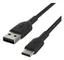 15 W USB-A to USB-C Braided Cable 2 m
