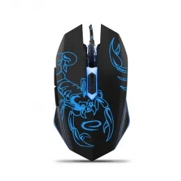 MX203 SCORPIO - mouse - USB - blue - Mouse - Optic - 6 knappar - Blå