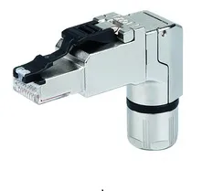 J00026A4004, RJ45, Svart, Rostfritt stål