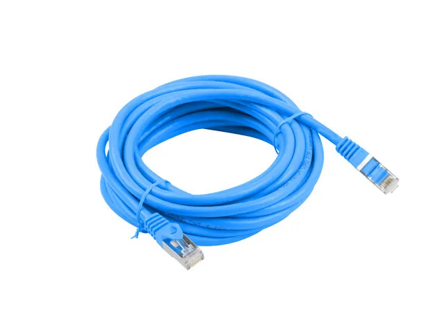 patch cable - 10 m - blue RAL 5012 - Blå - 10m