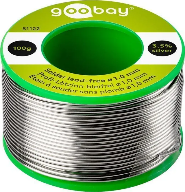 Solder lead-free ø 1.0 mm 100 g reel