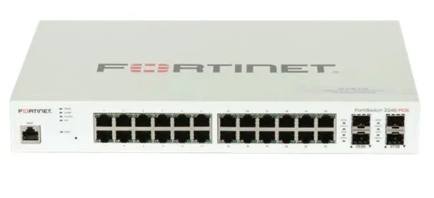FS-224E-POE LAYER 2/3 FORTIGATE CNTRL COMPAT. POE+ SWITCH 24XGE