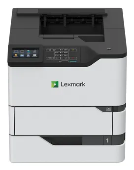 MS826de - Skrivare - svartvit - Duplex - laser - A4/Legal - 1200 x 1200 dpi - upp till 66 sidor/minut - kapacitet: 650 ark - USB 2.0, Gigabit LAN, USB 2.0-värd