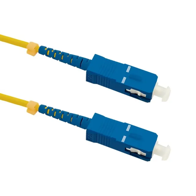 - Patch-kabel - SC/UPC enkelläge (hane) till SC/UPC enkelläge (hane) - 2 m - fiberoptisk - simplex - 9 / 125 mikrometer - G.652D - halogenfr...
