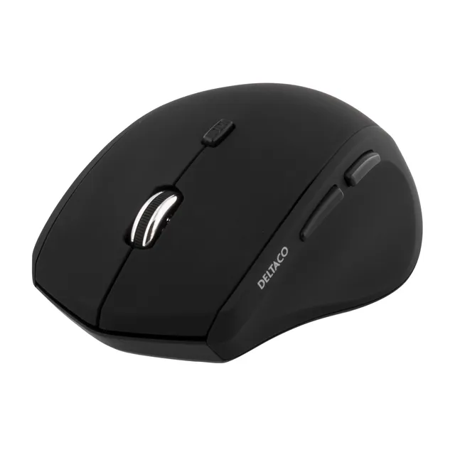 Wireless Optical Mouse 5 Buttons With Scrool - Mouse - Optic - 5 knappar - Svart