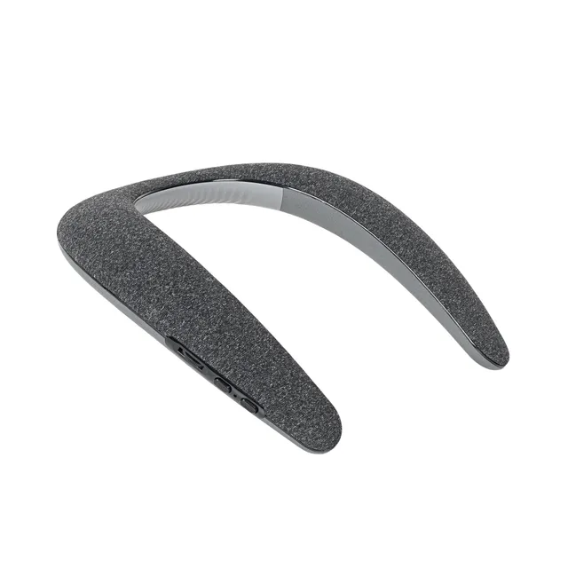 Neck One - Halshögtalare - för portabel användning - trådlös - Bluetooth® 5.0 - 3.7 Watt (RMS) - Grå | Upp till 11 timmars batteritid