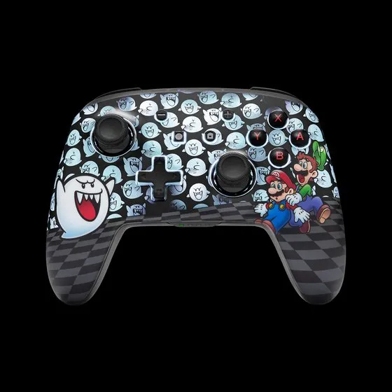 avancerad, trådlös handkontroll för Nintendo Switch med Lumectra - Mario tittut - Wireless Controller - Nintendo Switch