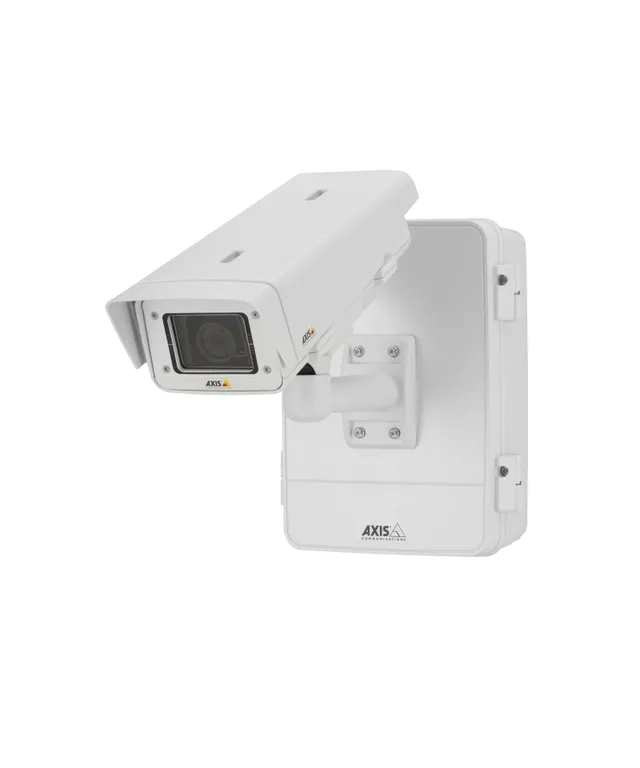 AXIS T98A16-VE - Skåp - väggmontering - vit - för AXIS P1385-E