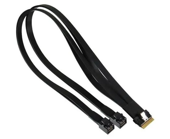 - Intern SAS-kabel - Slim SAS x8 till 4