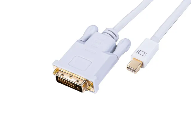 - DisplayPort-kabel - Mini DisplayPort (han