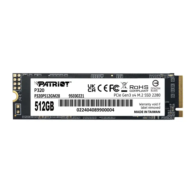 P320 - SSD - 512 GB - PCIe 3.0 x4 (NVMe)