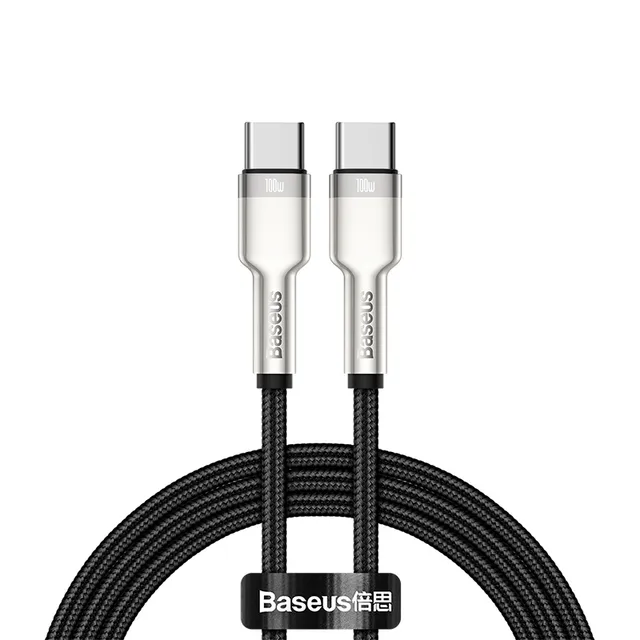 USB-C to USB-C Cafule 100W 2m (black)