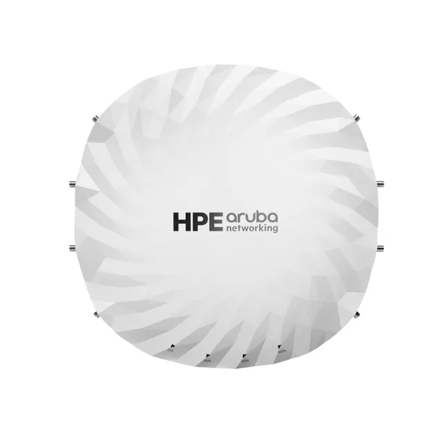 HPE Aruba Networking AP-754 (RW) - Campus - trådlös åtkomstpunkt - Wi-Fi 7, Bluetooth 5.4 LE, ZigBee - Wi-Fi 7 - 2.4 GHz, 5 GHz, 6 GHz - BTO kan monte