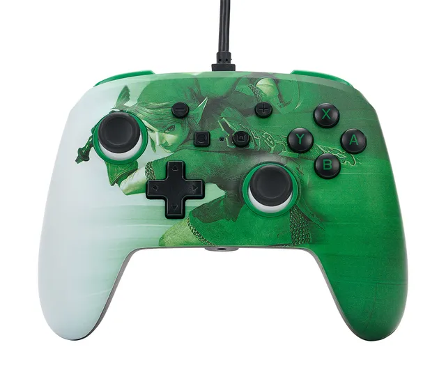 Förbättrad trådbunden handkontroll för Nintendo Switch - Heroic Link - Wired - Nintendo Switch