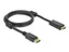 - Adapterkabel - DisplayPort hane låst till HDMI hane - 1 m - trippelskärmad - svart - stöd för 4K, aktiv