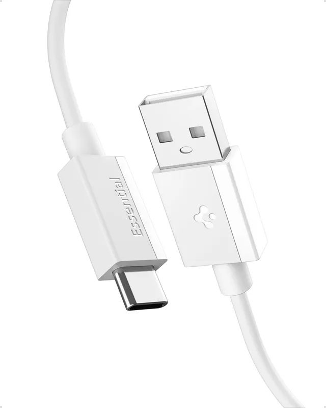 Essential 60W - USB-A <-> USB-C - 1m - Vit