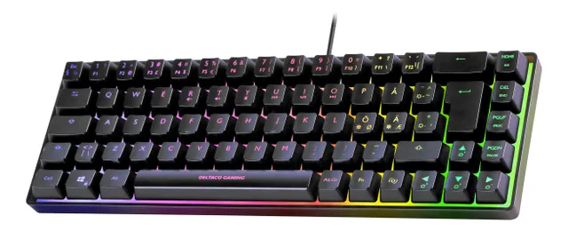 Tangentbord 60% DK240 Svart
