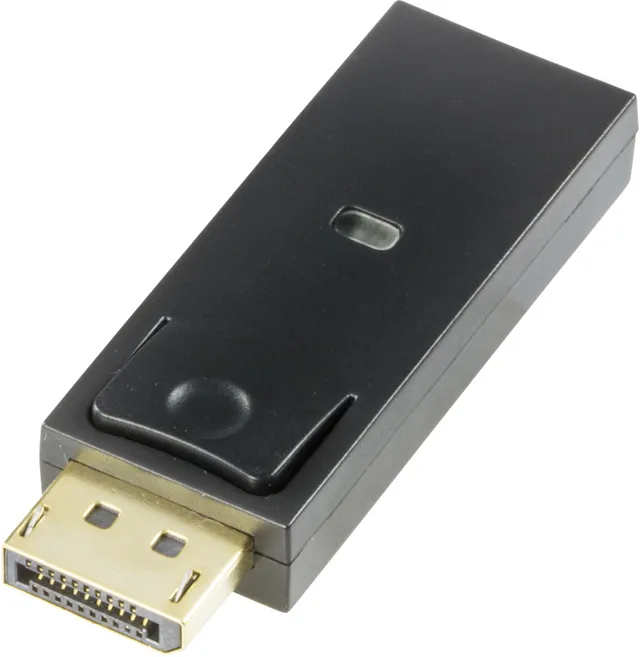 Adapter DisplayPort ha till HDMI ho Svart