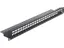 19" Keystone Patch Panel 24 Port black