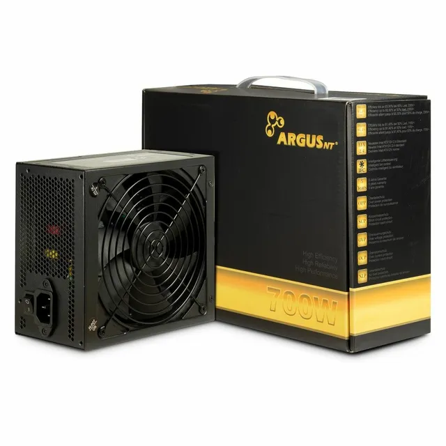 Argus GPS-700 Strömförsörjning - 700 Watt - 140 mm - ATX 2.4 - 80 Plus Gold certificate