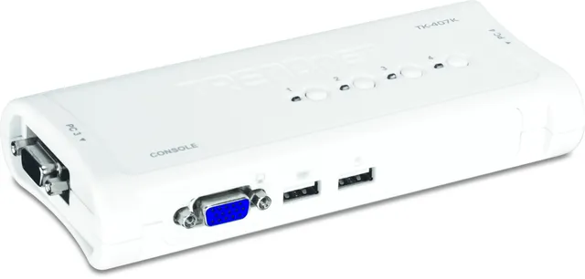 4-Port USB KVM Switch Kit