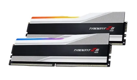 Trident Z5 RGB DDR5-5200 - 32GB - CL40 - Dual Channel (2 pcs) - AMD EXPO & Intel XMP - Silver med RGB