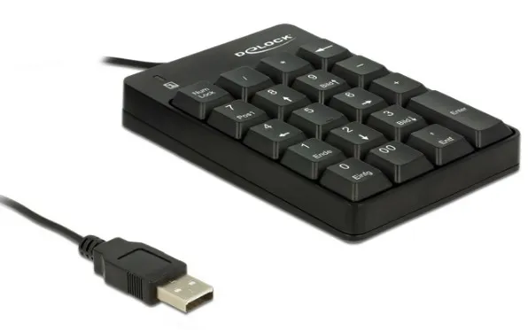 - Tangentsats - USB - svart - detaljhandel