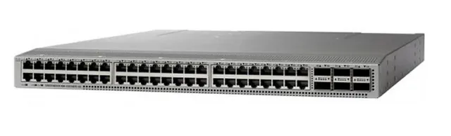 Nexus 93108TC-EX - Switch - L3 - 48 x 10GBase-T + 6 x 40/100 Gigabit QSFP+ - rackmonterbar - återanvänd