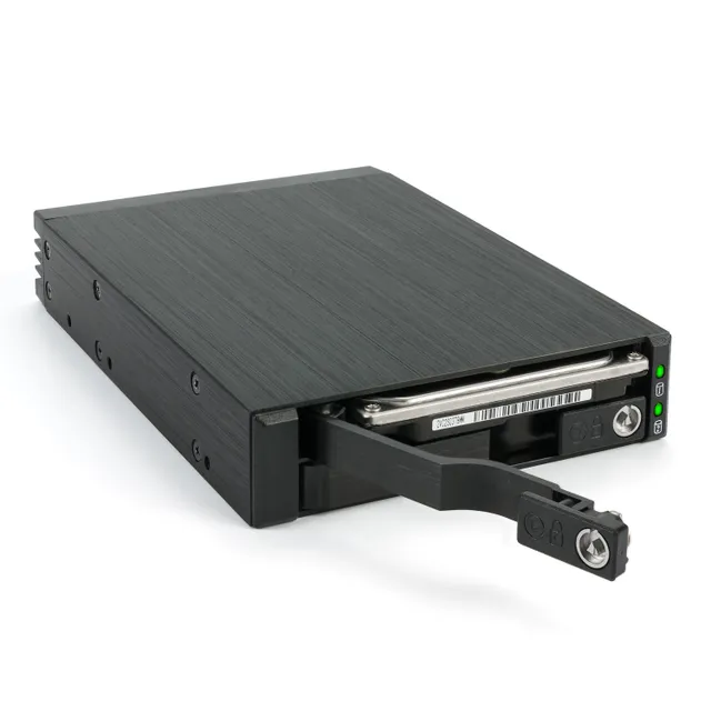 MR-25DUAL - Förvaringsmobilrack - 2.5 - SATA 6Gb/s / SAS 6Gb/s - svart