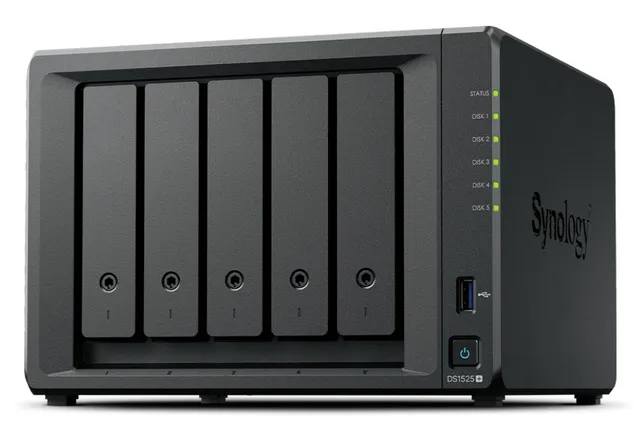 Disk Station DS1525+ - NAS-server - 5 fac