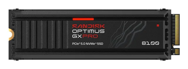 Optimus GX PRO 8100 SSD - 8TB - M.2 2280 - PCIe 5.0 - Med värmespridare