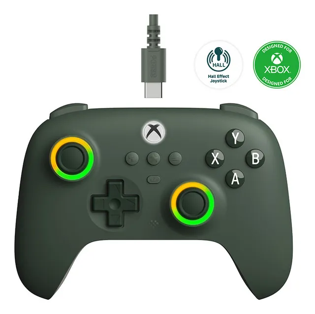 Ultimate C Xbox Trådad Mörk Grön