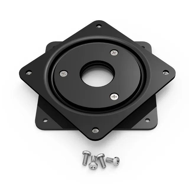 Compulocks Vesa Rotating Plate - Monteringskomponent (vridplatta) - stål - svart - väggmonterbar, bänk - för Compulocks iPad 10, Space Rise, Space Swing Arm iPad 10