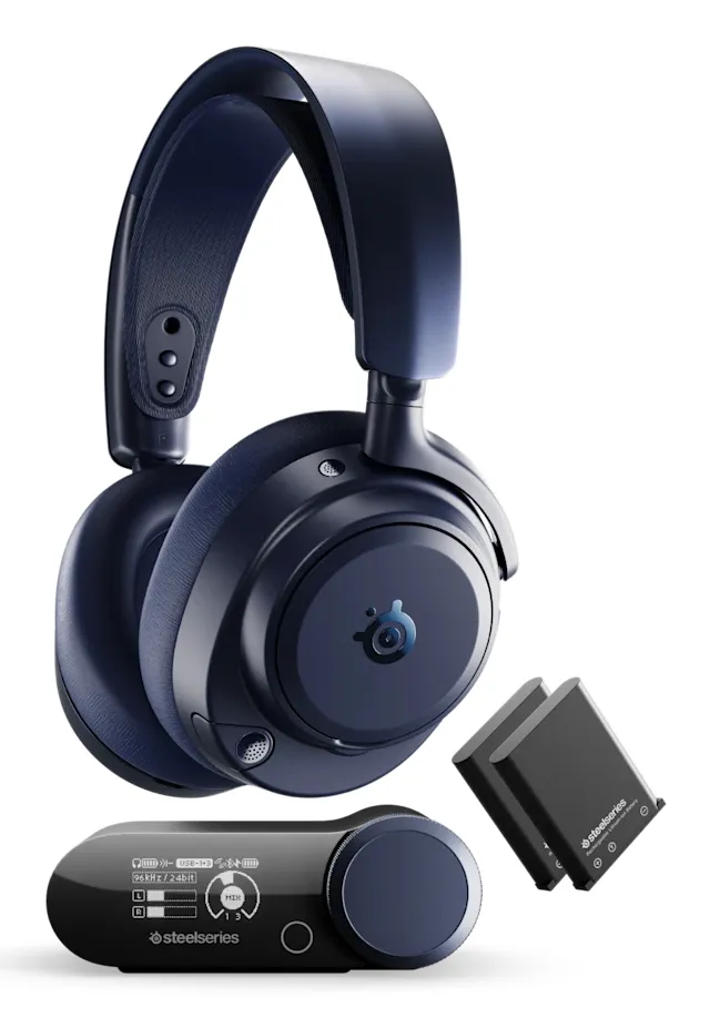 Arctis Nova Pro Omni trådlöst gaming-headset (blå)