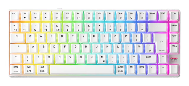 K33 COMPACT FS WIRELESS KEYBOARD WHITE UK-ENGLISH