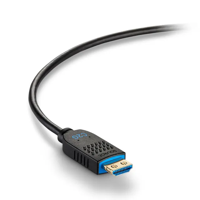 125ft (38.1m) C2G Performance Series High Speed HDMI Active Optical Cable (AOC) - 4K 60Hz Plenum Rated - High Speed - HDMI-kabel - HDMI hane till