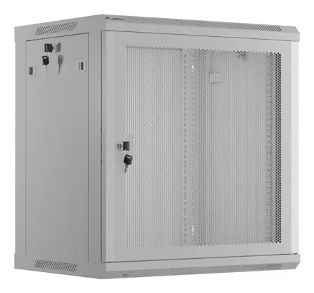WF01 Series - rack - 600 x 450 with perforated door flat pack - 12U