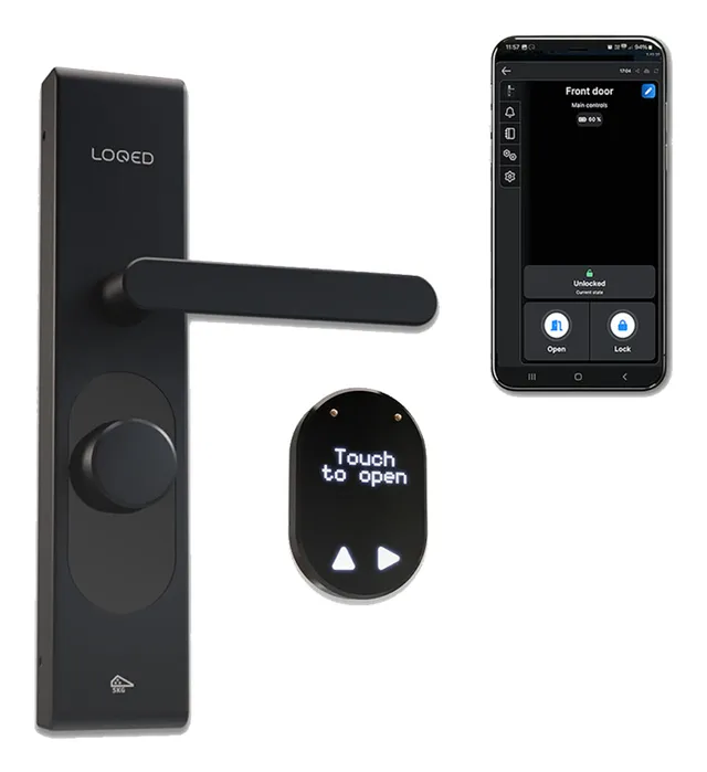 LOQED Touch Smart Lock Black Edition (EU-Lock)