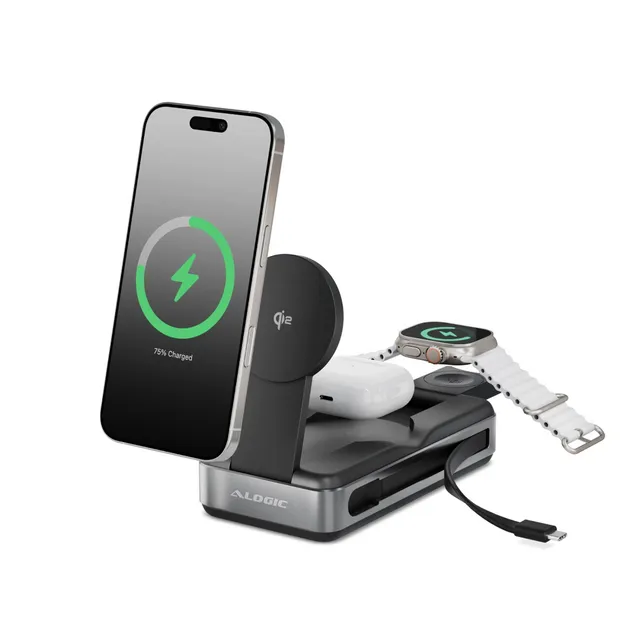 Roam 21.000mAh 6-in-1 Power Bank with Qi2