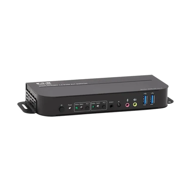 series DisplayPort USB KVM Switch 2-Port 4K 60Hz HDR DP 1.4 USB Cables