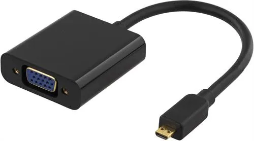 micro HDMI till VGA och ljud adapter - 0,2m